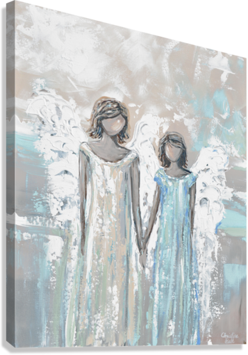 "Angels of Joy" Giclee Print, Two Angels Painting
