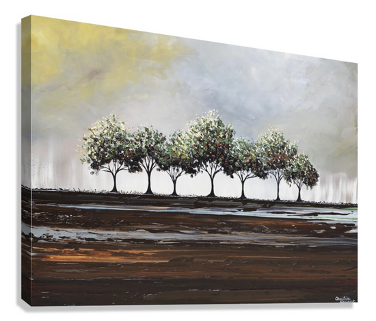 "Beauty After the Storm" GICLÉE PRINT Green Trees Landscape