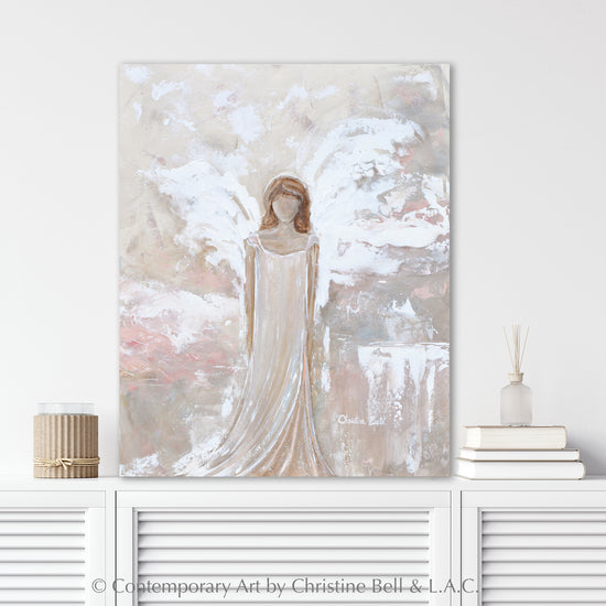 "Angel of Strength" Giclee Canvas Print
