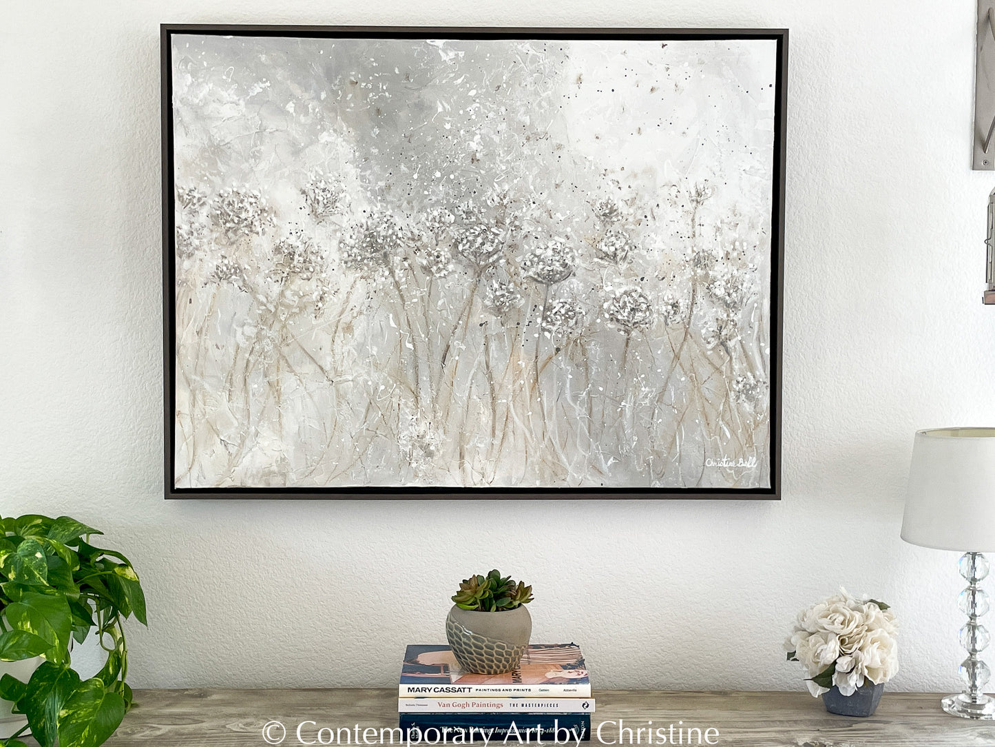 COMMISSIONED PAINTING, Original Fine Art Painting by Christine Bell, *Select Request a Quote
