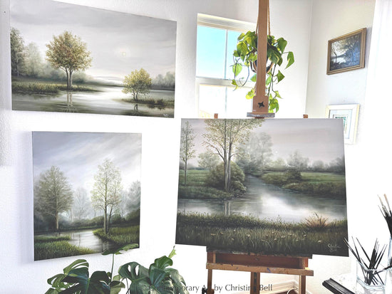 "Reflections" NEW Fall 2025: Original Oil Paintings, Coastal Landscapes
