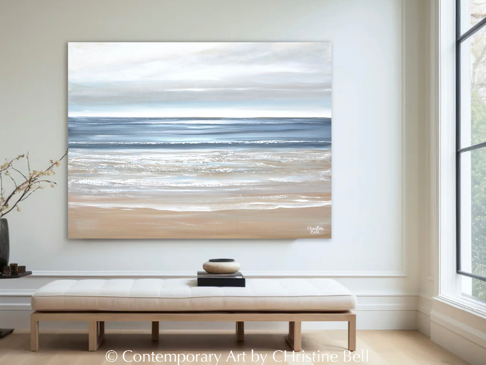 Coastal Contemporary Art: Blending Ocean Inspiration with Modern Expression