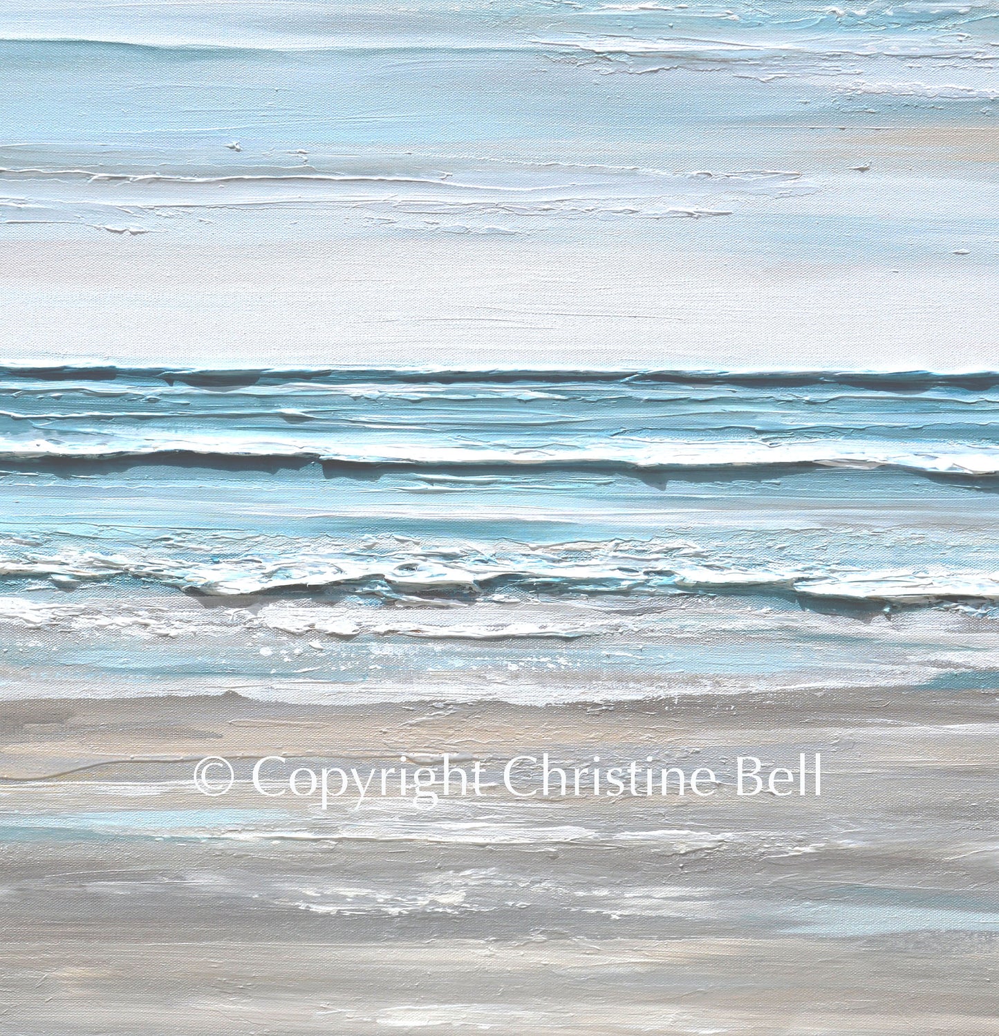 Load image into Gallery viewer, NEW &amp;quot;Making Waves&amp;quot; ORIGINAL Textured Seascape Painting
