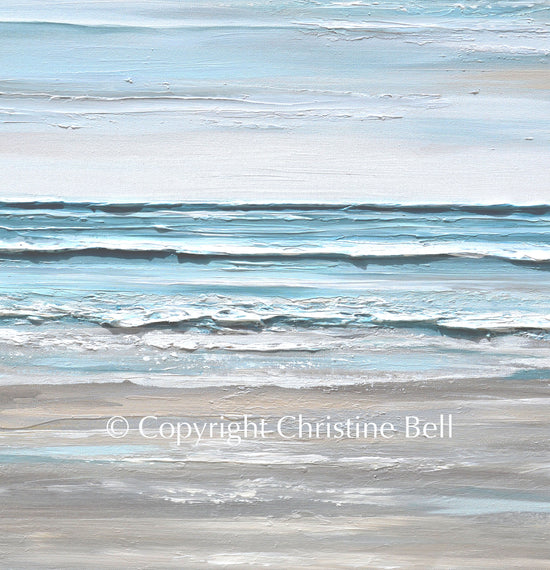 NEW "Making Waves" ORIGINAL Textured Seascape Painting