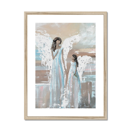 "Her Angel" Framed & Matted Print