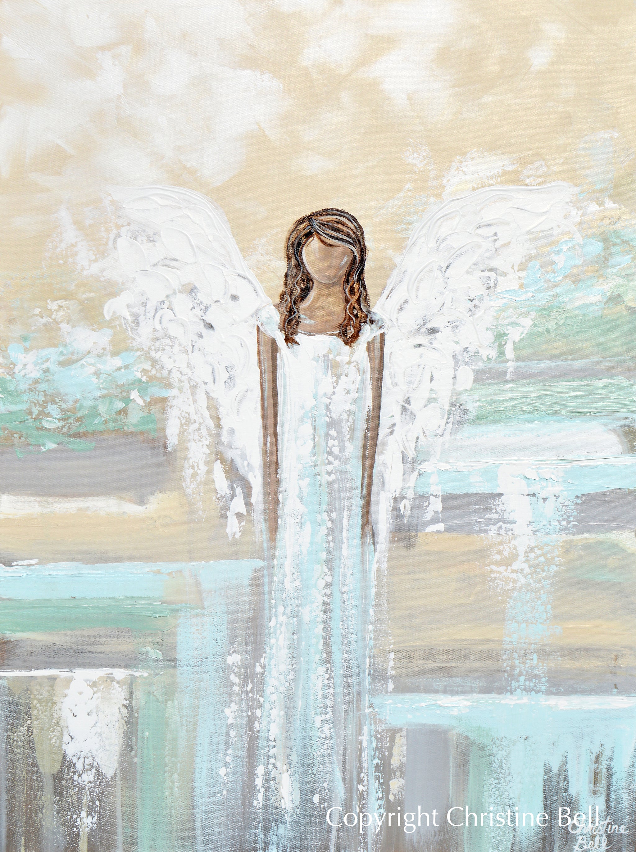 Angel Paintings Abstract Art Guardian Angels Spiritual Wall Art Decor angel-paintings-abstract-art-guardian-angels-spiritual-wall-art-decor