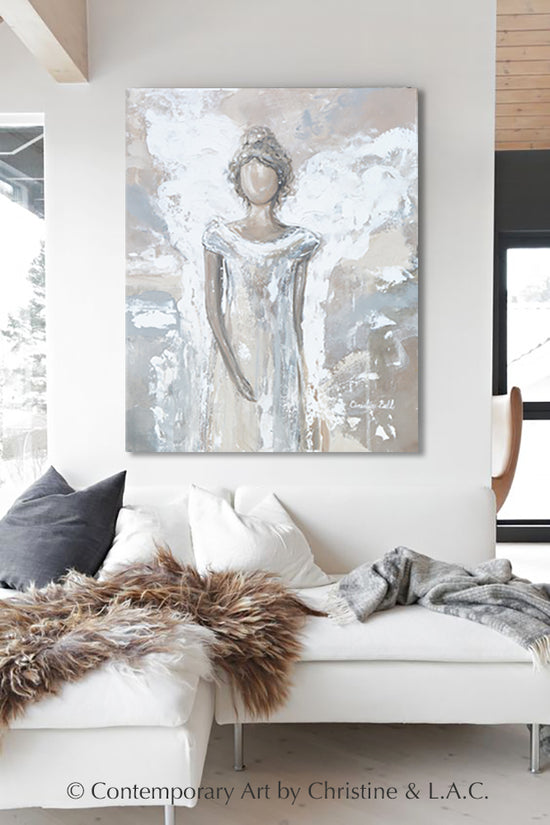 Load image into Gallery viewer, &amp;quot;Angel of Healing&amp;quot; Giclee Canvas Print
