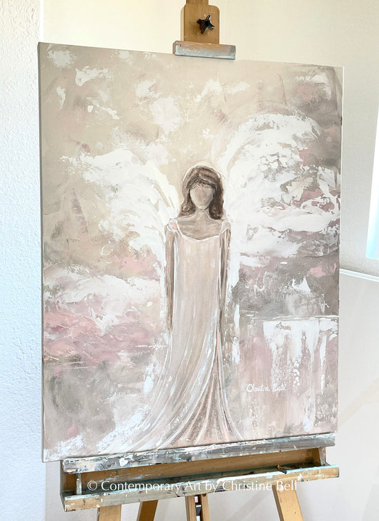 Load image into Gallery viewer, &amp;quot;Angel of Strength&amp;quot; ORIGINAL PAINTING

