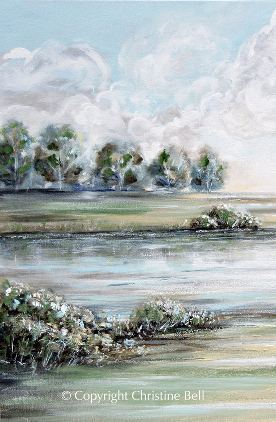 "The Storm Has Past" ORIGINAL Landscape Painting