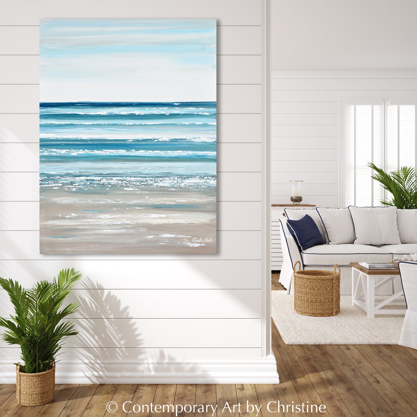 Load image into Gallery viewer, &amp;quot;Seaside Escape&amp;quot; ORIGINAL PAINTING

