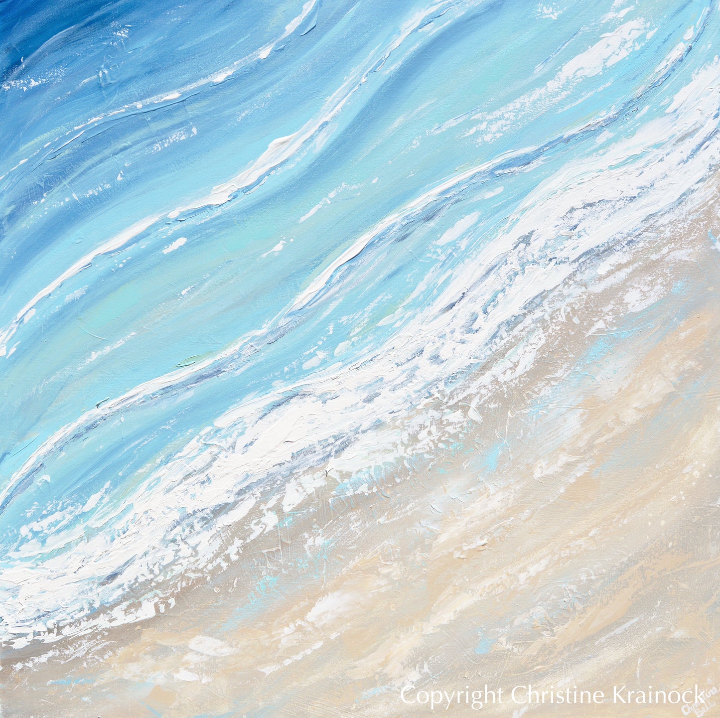 Beach Abstract Abstract Ocean Art Beach at Charles Blalock blog