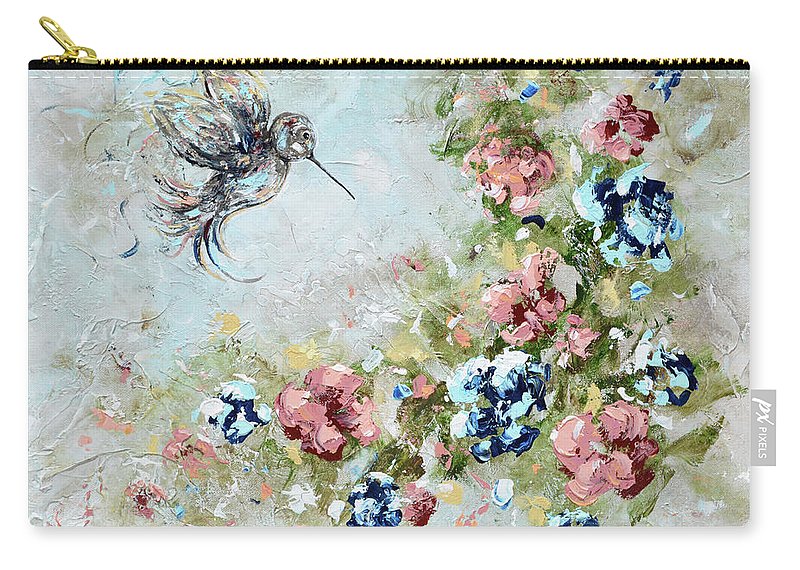 Hummingbird Bringing Light And Love - Carry-All Pouch